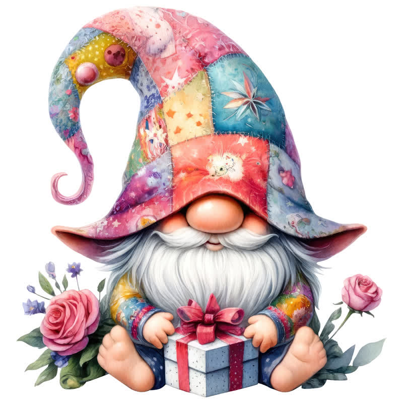 Rubbyoo Cute Gnome - Wooden Jigsaw Puzzle - A3 - Wooden Gift Packaging - image 0