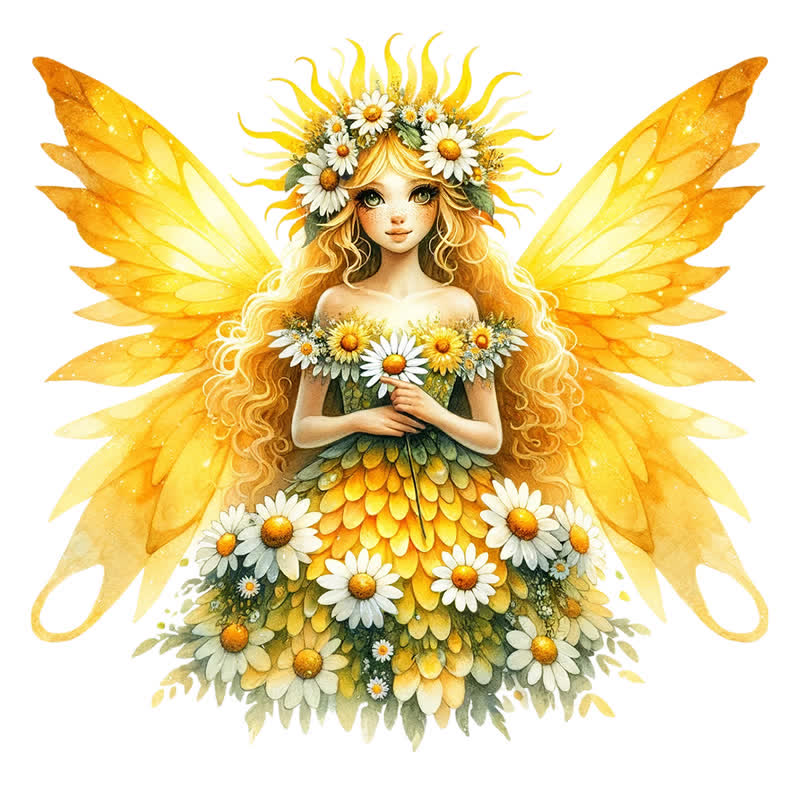 Rubbyoo Golden Fairy - Wooden Jigsaw Puzzle - A3 - Wooden Gift Packaging - image 0