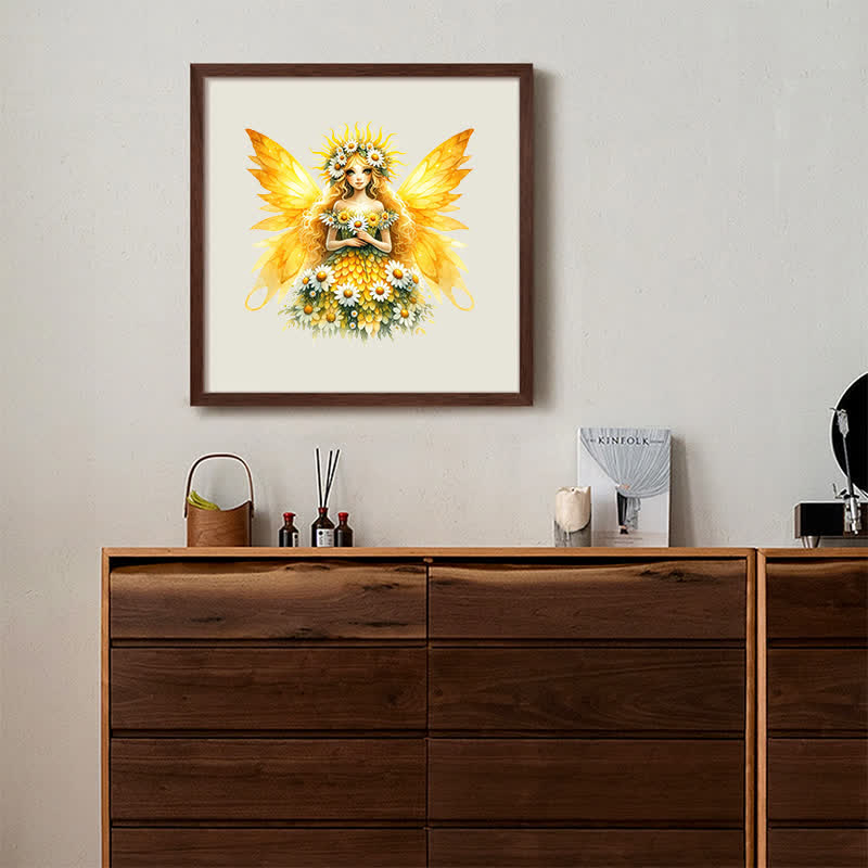 Rubbyoo Golden Fairy - Wooden Jigsaw Puzzle - image 2