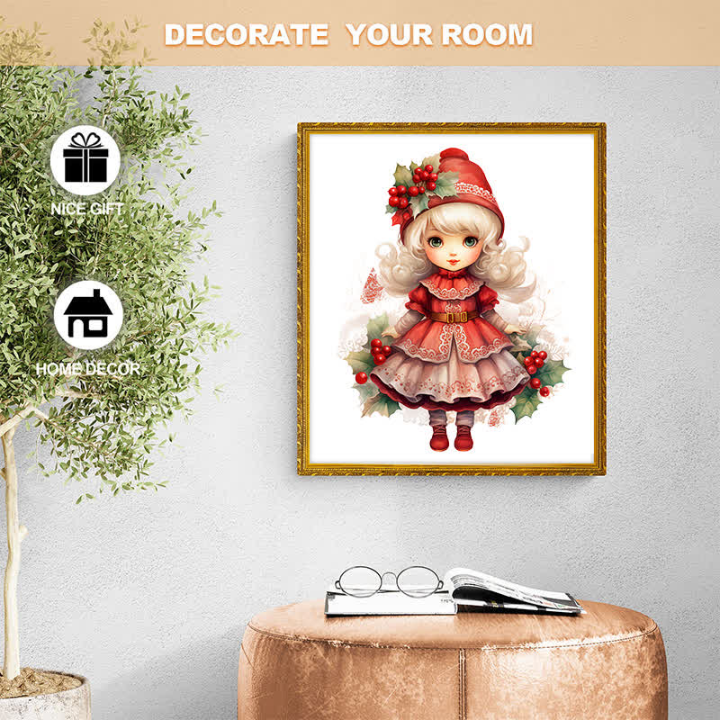Rubbyoo Victorian Dolls with Hats - Wooden Jigsaw Puzzle - image 8
