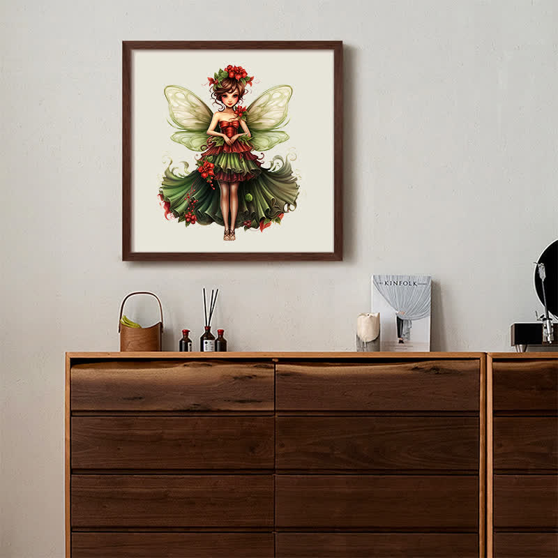 Rubbyoo Magical Green and Red Fairy - Wooden Jigsaw Puzzle - image 4