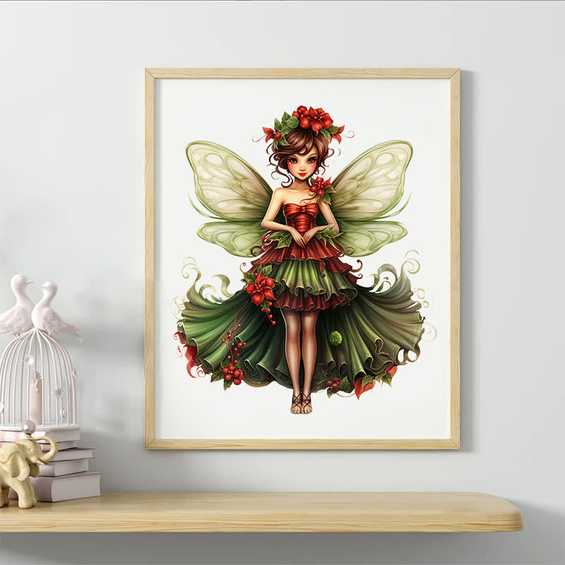 Rubbyoo Magical Green and Red Fairy - Wooden Jigsaw Puzzle - image 5