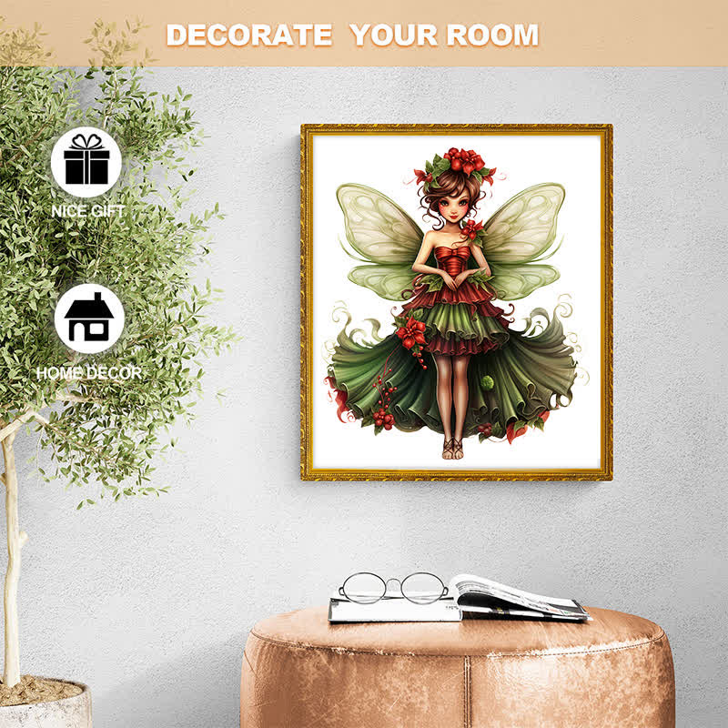Rubbyoo Magical Green and Red Fairy - Wooden Jigsaw Puzzle - image 8