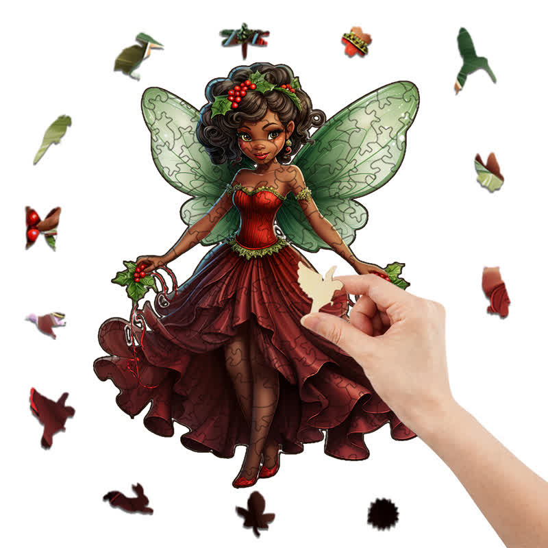 Rubbyoo Majestic Black Little Girl - Wooden Jigsaw Puzzle - image 6