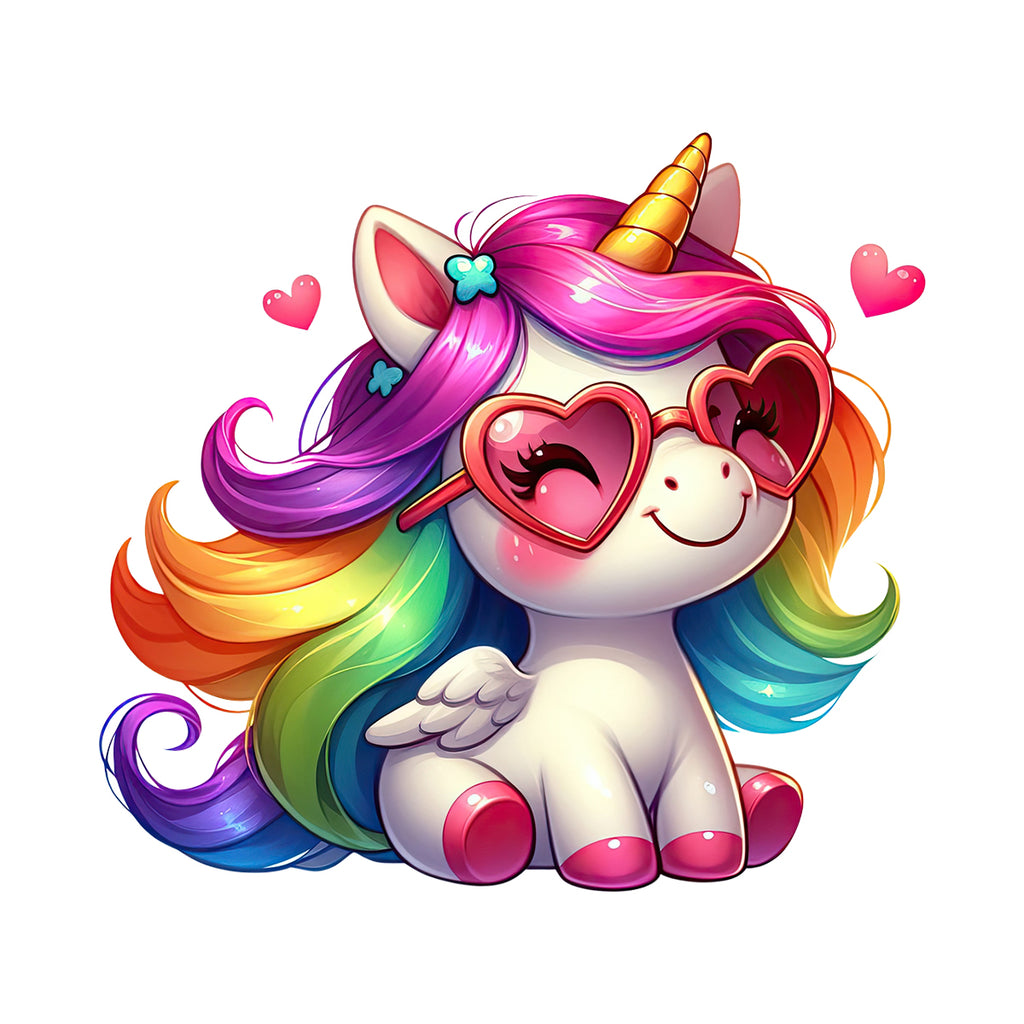 Rubbyoo Sitting Unicorn - Wooden Jigsaw Puzzle - A3 - Wooden Gift Packaging - image 0