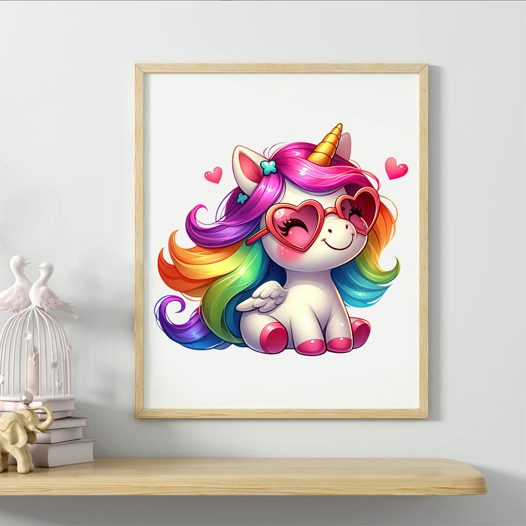 Rubbyoo Sitting Unicorn - Wooden Jigsaw Puzzle - image 4