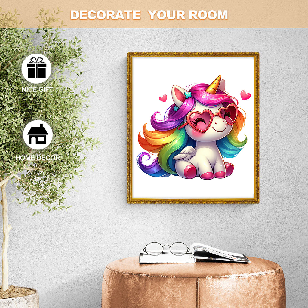 Rubbyoo Sitting Unicorn - Wooden Jigsaw Puzzle - image 8