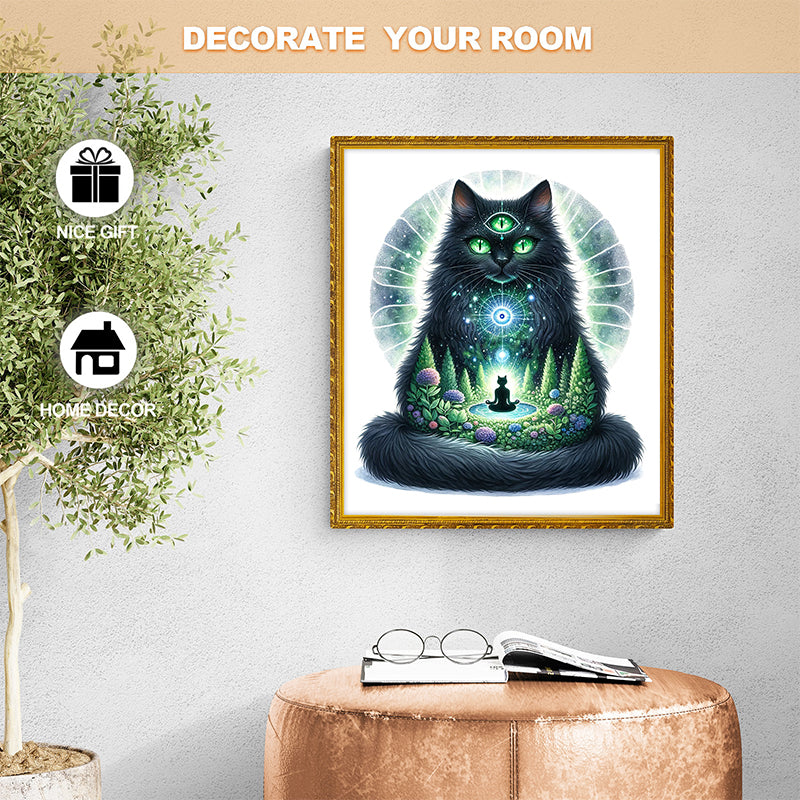 Rubbyoo Majestic Sorcerer Cat | Guardian Of The Arcane -4 Wooden Jigsaw Puzzle - image 8