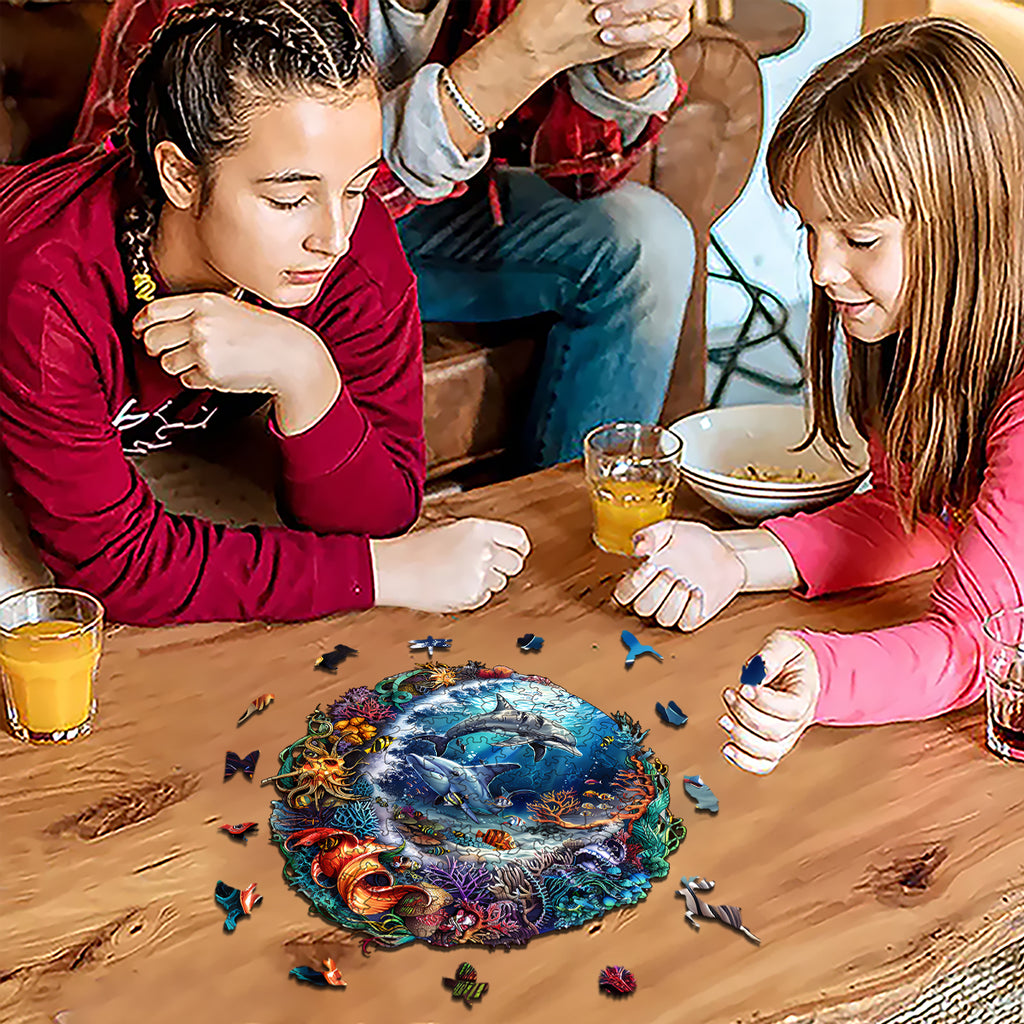 Rubbyoo Marine animals - Wooden Jigsaw Puzzle - image 3