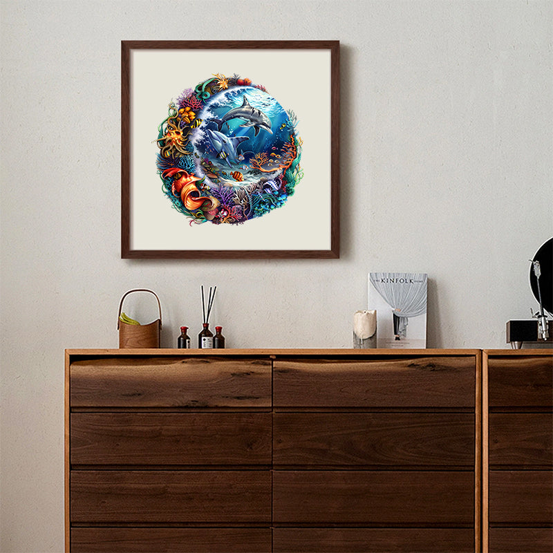 Rubbyoo Marine animals - Wooden Jigsaw Puzzle - image 5