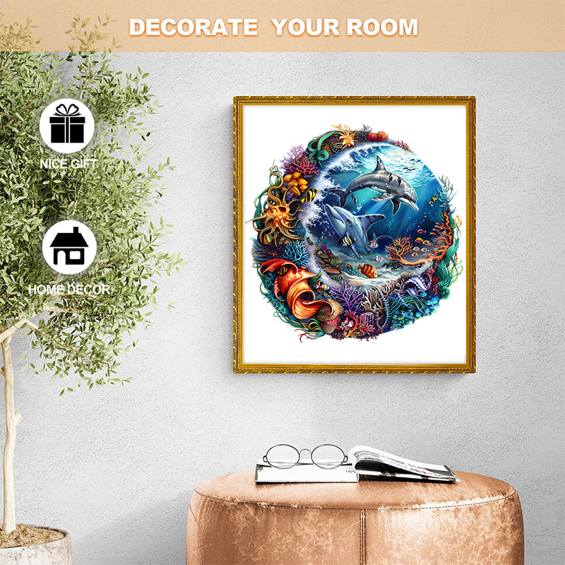 Rubbyoo Marine animals - Wooden Jigsaw Puzzle - image 8