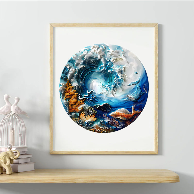 Rubbyoo Vibrant ocean -2 Wooden Jigsaw Puzzle - image 4