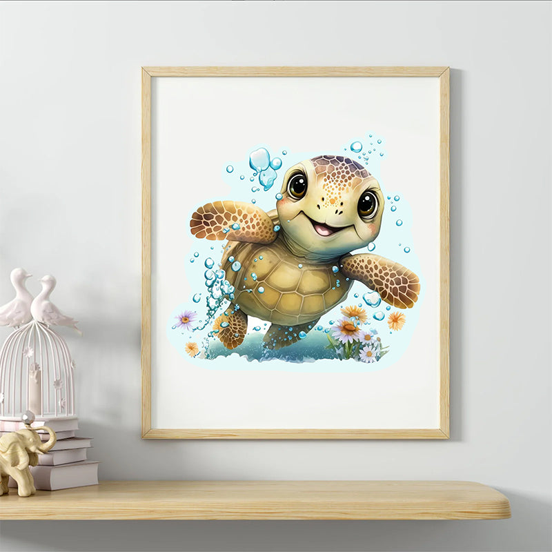 Rubbyoo bany turtle -2 Wooden Jigsaw Puzzle - image 5