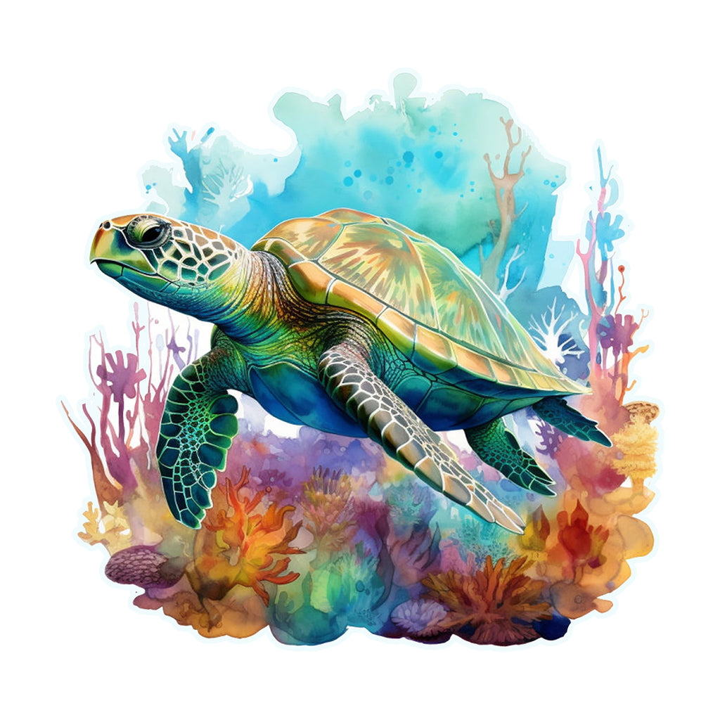 Rubbyoo turtle -3 Wooden Jigsaw Puzzle - A3 - Wooden Gift Packaging - image 0