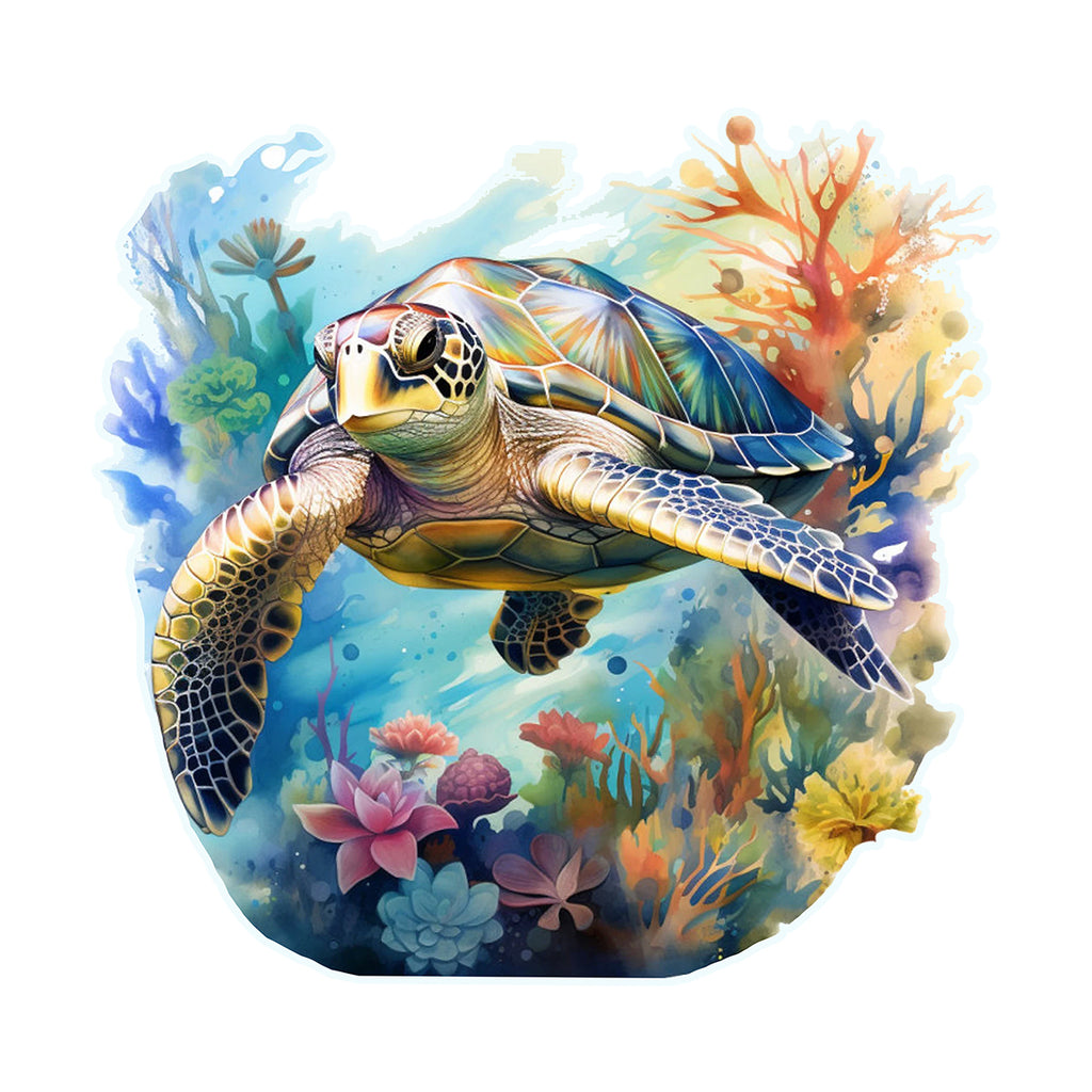 Rubbyoo turtle -2 Wooden Jigsaw Puzzle - A3 - Wooden Gift Packaging - image 0