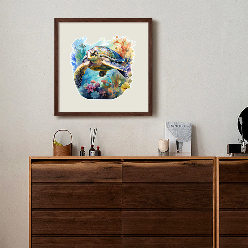 Rubbyoo turtle -2 Wooden Jigsaw Puzzle - image 3