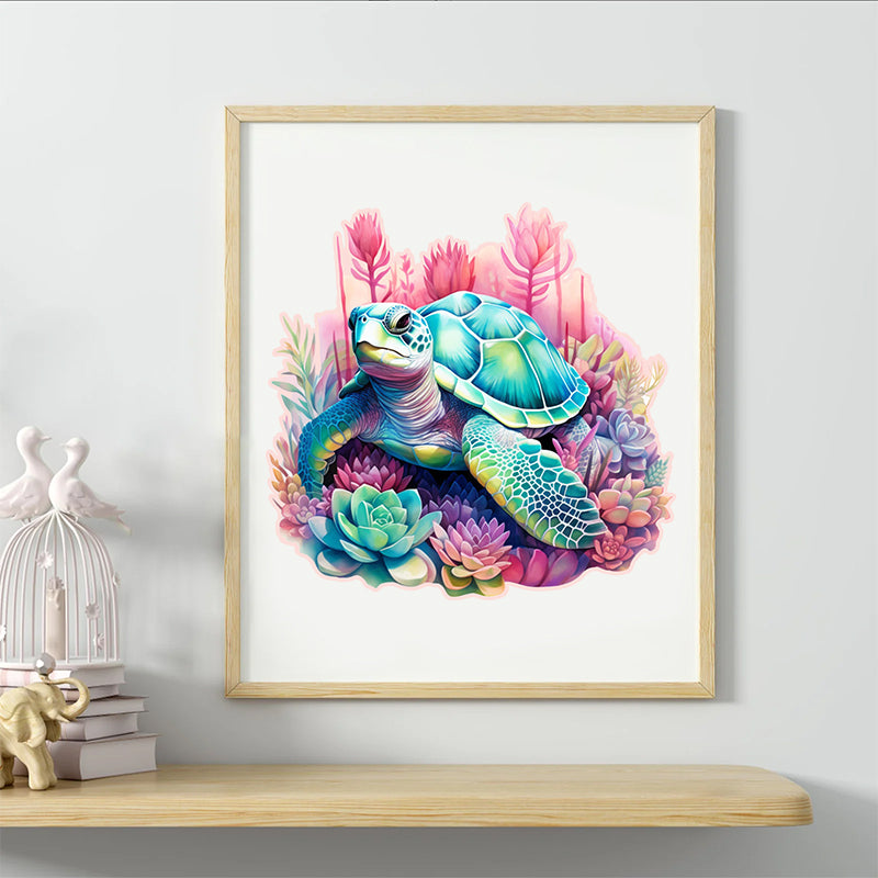 Rubbyoo turtle -1 Wooden Jigsaw Puzzle - image 3