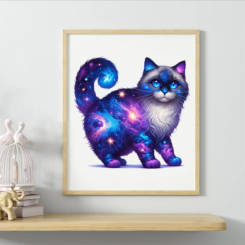 Rubbyoo Cosmic Garden Cat -6 Wooden Jigsaw Puzzle - image 4