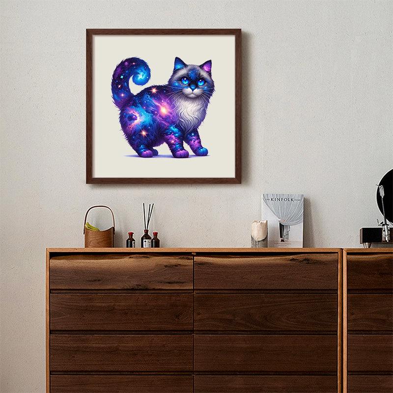 Rubbyoo Cosmic Garden Cat -6 Wooden Jigsaw Puzzle - image 5