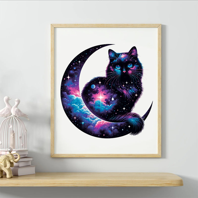 Rubbyoo Cosmic Garden Cat -4 Wooden Jigsaw Puzzle - image 4