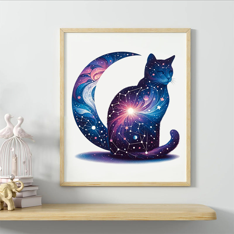 Rubbyoo Cosmic Garden Cat -3 Wooden Jigsaw Puzzle - image 4
