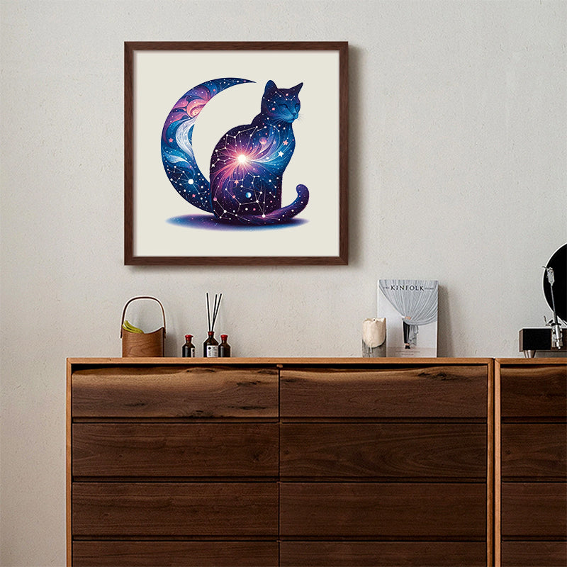 Rubbyoo Cosmic Garden Cat -3 Wooden Jigsaw Puzzle - image 5