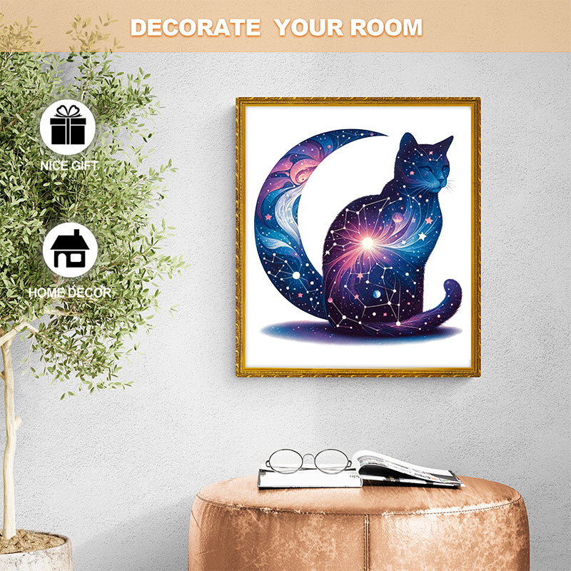 Rubbyoo Cosmic Garden Cat -3 Wooden Jigsaw Puzzle - image 7