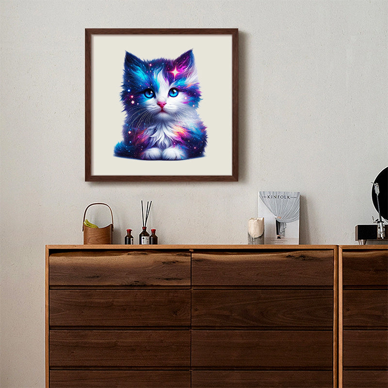 Rubbyoo Cosmic Garden Cat -2 Wooden Jigsaw Puzzle - image 4