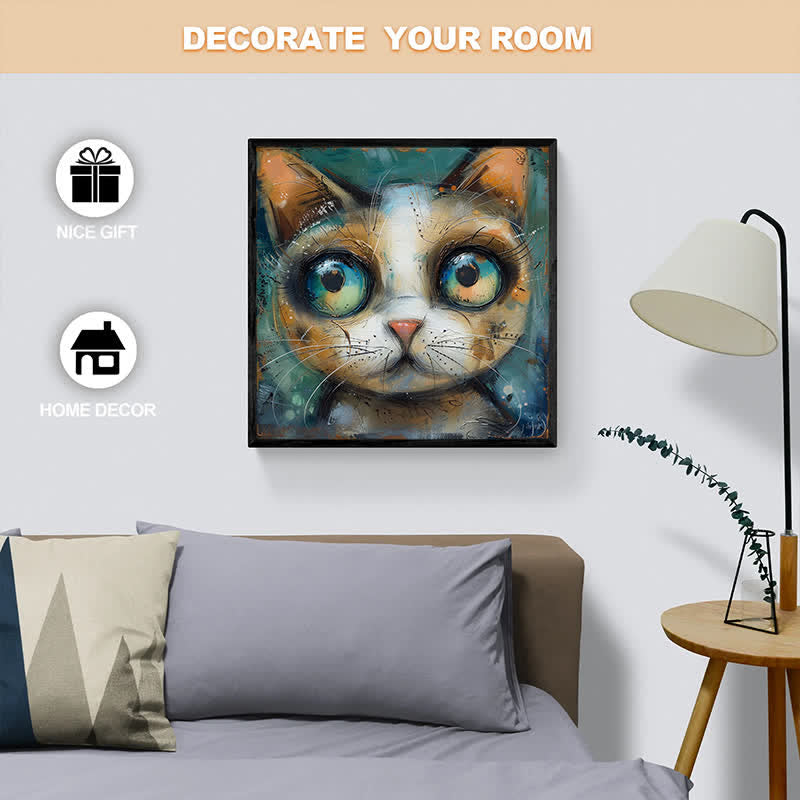 Rubbyoo Dull Cat - Wooden Jigsaw Puzzle - image 3