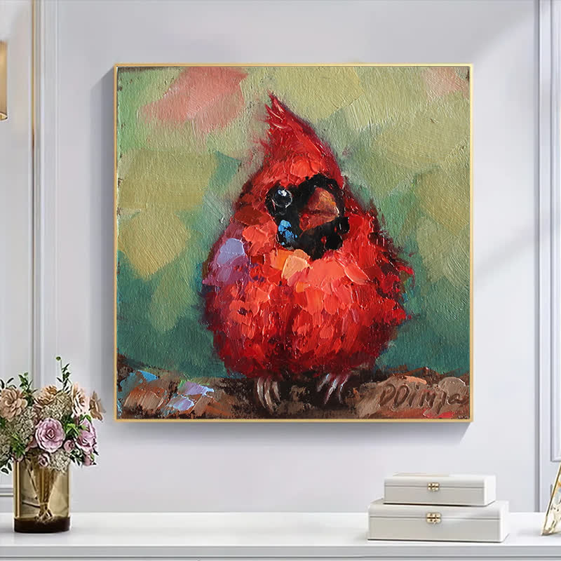 Rubbyoo Red Cardinal - Wooden Jigsaw Puzzle - image 4