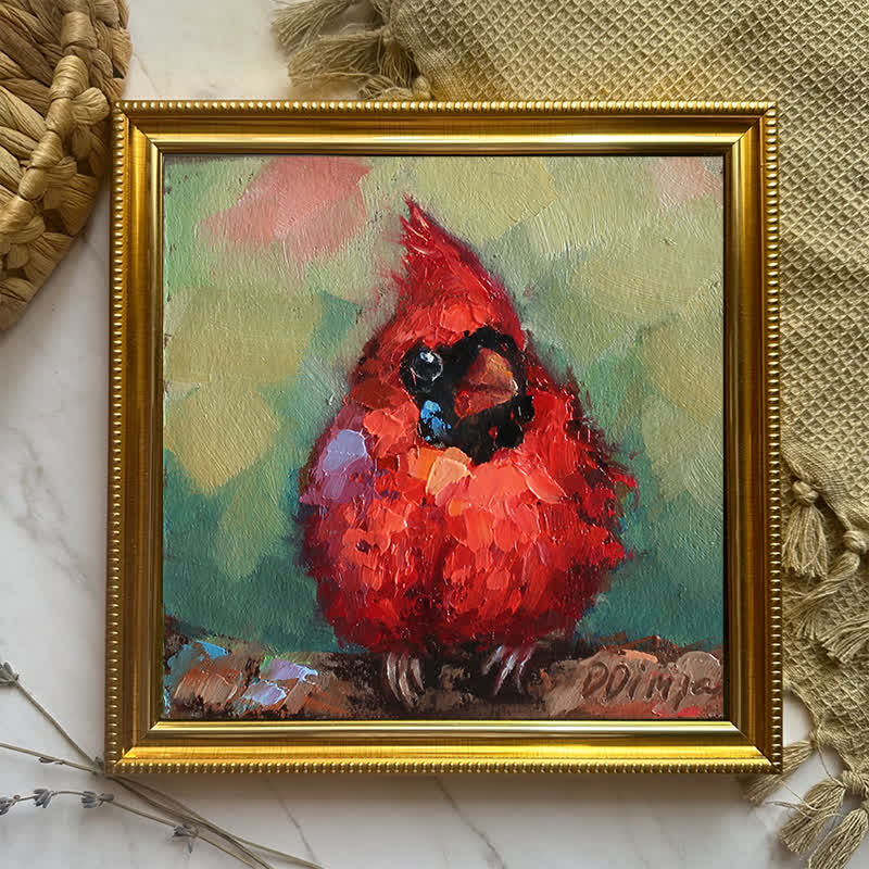 Rubbyoo Red Cardinal - Wooden Jigsaw Puzzle - image 5