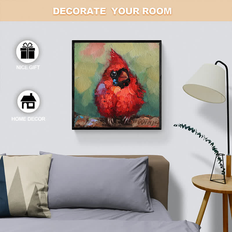 Rubbyoo Red Cardinal - Wooden Jigsaw Puzzle - image 3