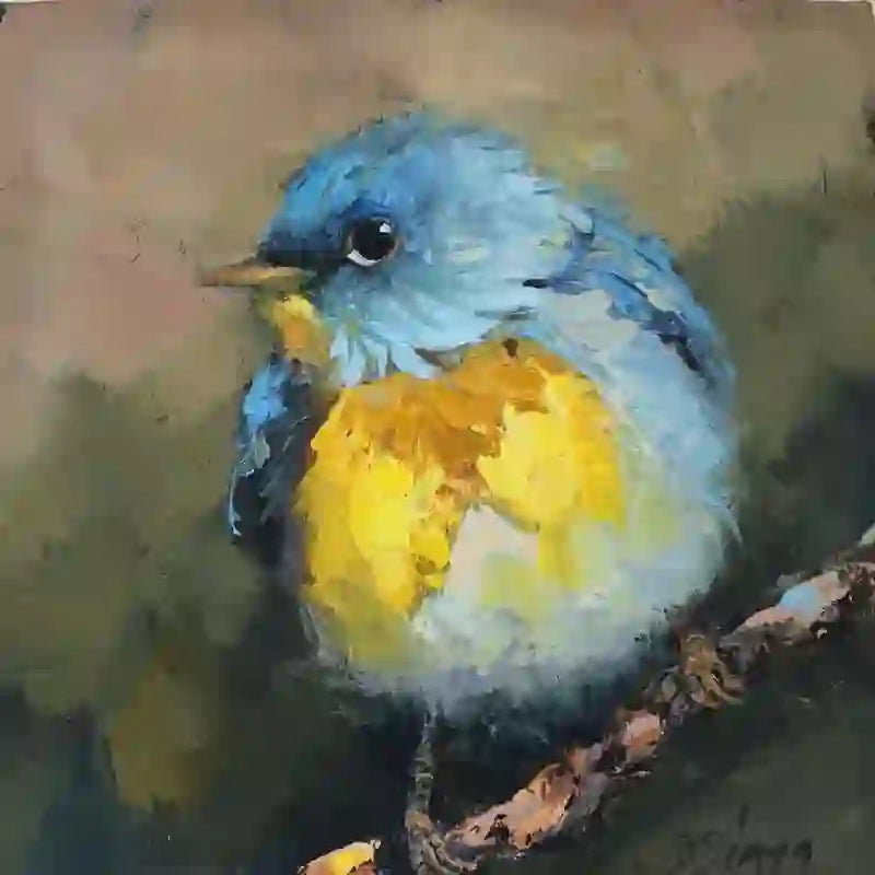 Rubbyoo Bluebird - Wooden Jigsaw Puzzle - A3 - Wooden Gift Packaging - image 0