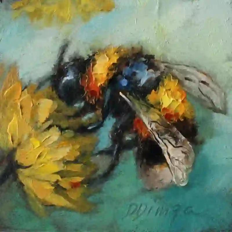 Rubbyoo Bumblebee - Wooden Jigsaw Puzzle - A3 - Wooden Gift Packaging - image 0