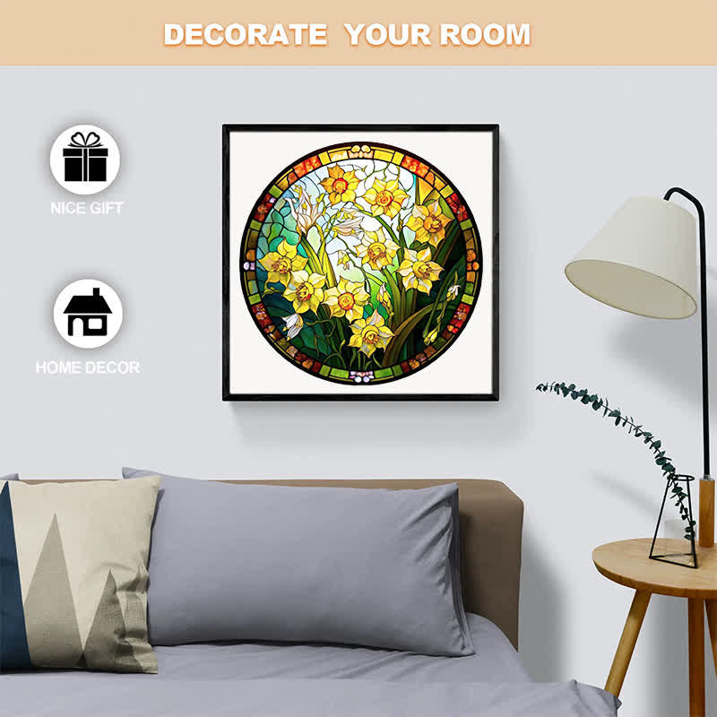 Rubbyoo Daffodil Flower - Wooden Jigsaw Puzzle - image 4