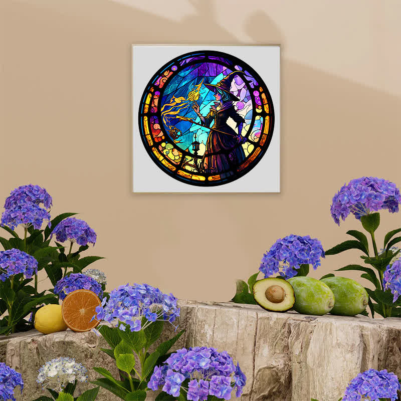 Rubbyoo Elegant Witch With Black Hat - Wooden Jigsaw Puzzle - image 7