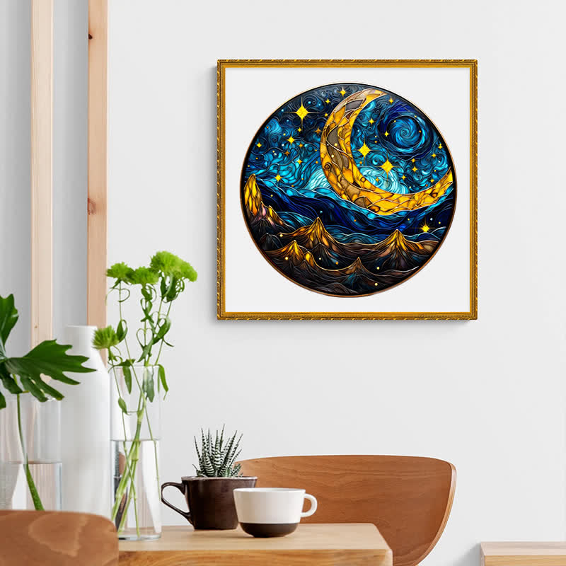 Rubbyoo Starry Night - Wooden Jigsaw Puzzle - image 4
