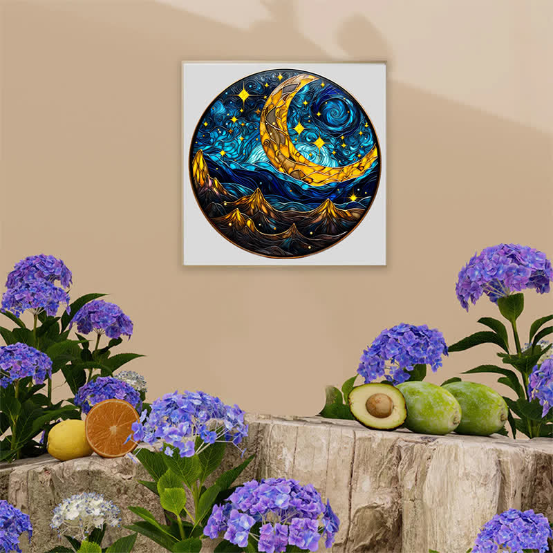 Rubbyoo Starry Night - Wooden Jigsaw Puzzle - image 7