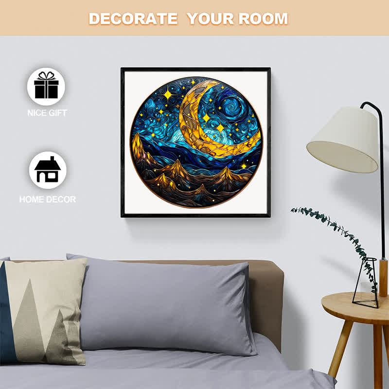 Rubbyoo Starry Night - Wooden Jigsaw Puzzle - image 6