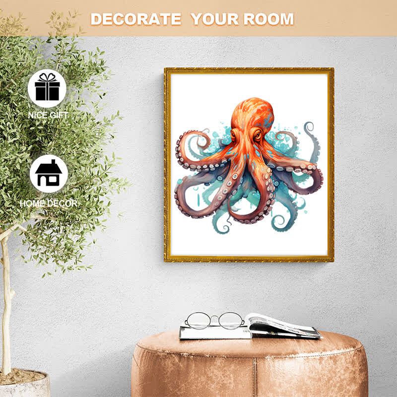 Rubbyoo Colorful Octopus - Wooden Jigsaw Puzzle - image 6