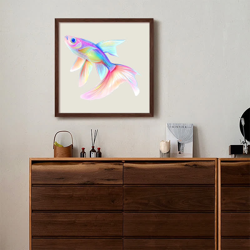Rubbyoo Colorful rainbow fish - Wooden Jigsaw Puzzle - image 5