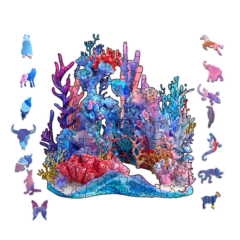 Rubbyoo World Oceans Day - Wooden Jigsaw Puzzle - image 1