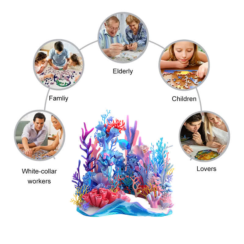 Rubbyoo World Oceans Day - Wooden Jigsaw Puzzle - image 6