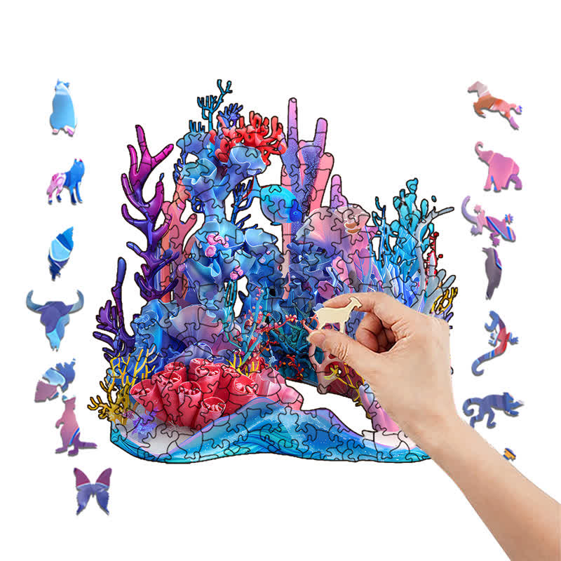 Rubbyoo World Oceans Day - Wooden Jigsaw Puzzle - image 7