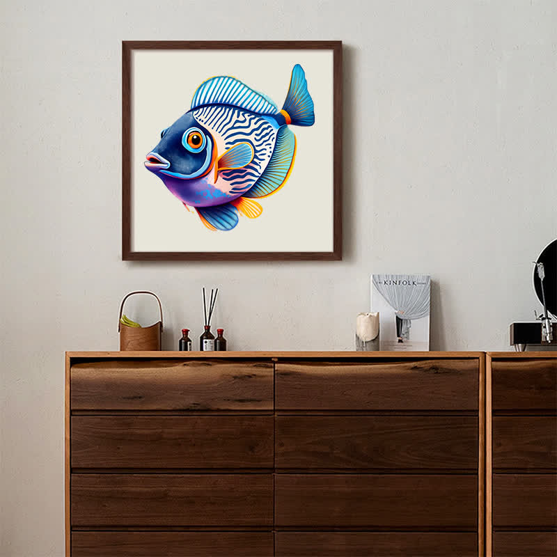 Rubbyoo Colorful Striped Fish - Wooden Jigsaw Puzzle - image 6