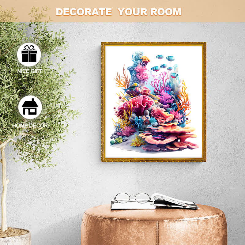 Rubbyoo Colorful And Diverse Marine Life - Wooden Jigsaw Puzzle - image 8