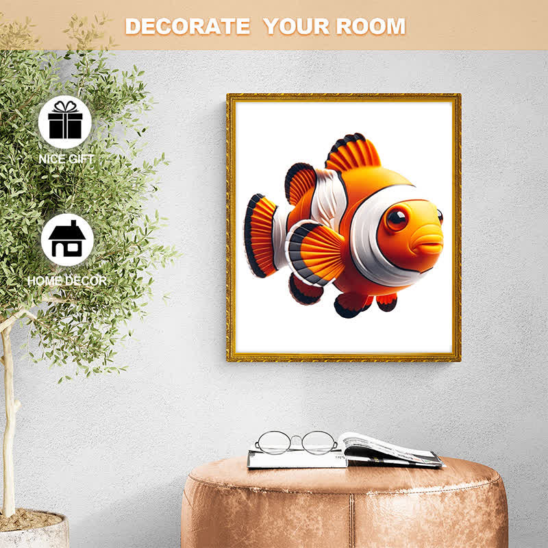 Rubbyoo Sea Animals Clown Fish - Wooden Jigsaw Puzzle - image 8