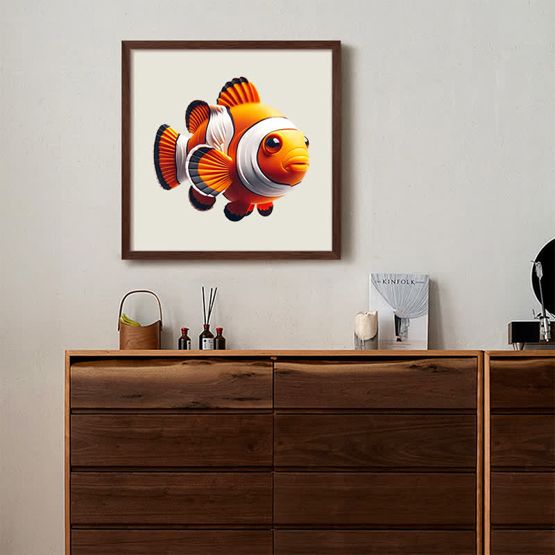 Rubbyoo Sea Animals Clown Fish - Wooden Jigsaw Puzzle - image 7