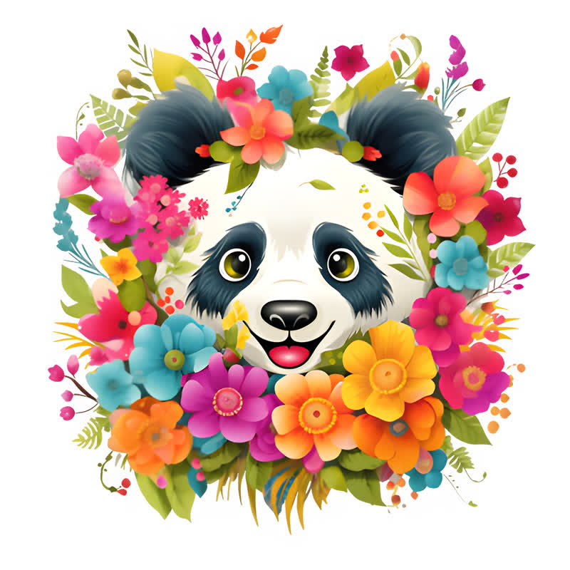 Rubbyoo Happy Panda -2 Wooden Jigsaw Puzzle - A3 - Wooden Gift Packaging - image 0