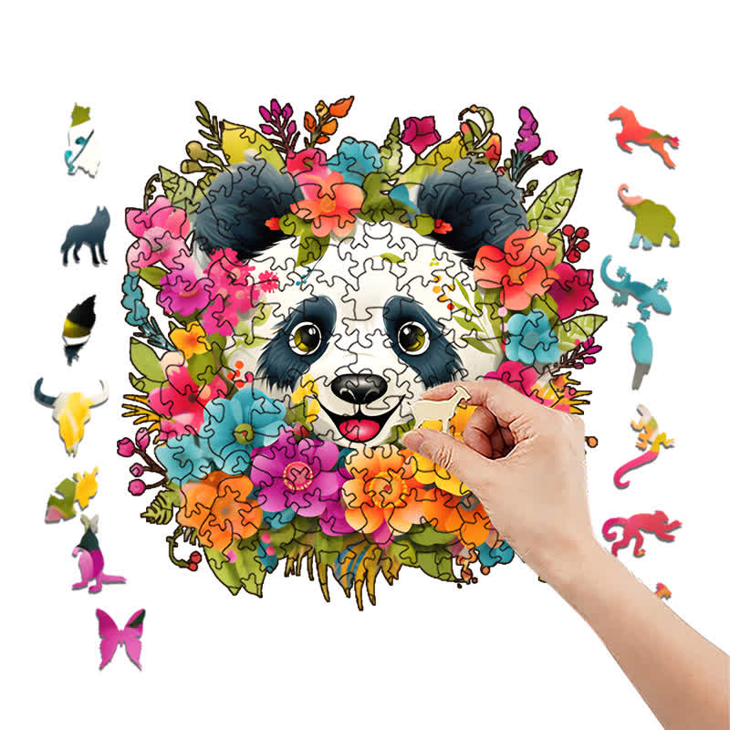 Rubbyoo Happy Panda -2 Wooden Jigsaw Puzzle - image 5